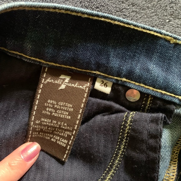 7 For All Mankind Skinny Jeans - Picture 5 of 6